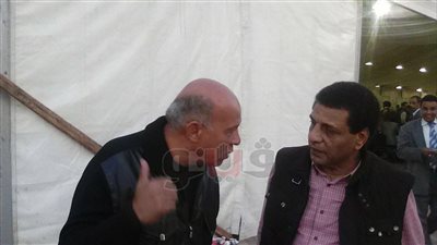 فاروق جعفر يدلي بصوته في انتخابات الزمالك