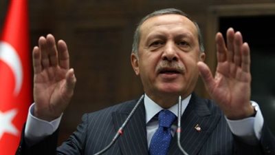 أردوغان يسمح بفتح الأجواء التركية لعبور طائرة الأسد