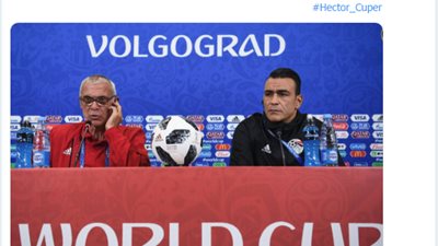 عصام الحضري يهنئ هيكتور كوبر بعيد ميلاده الـ 63