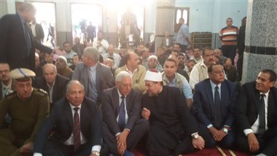 شاروبيم يكشف أسباب رفقته وزير الأوقاف لافتتاح مسجد بالدقهلية