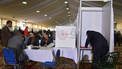 فتح باب التصويت في انتخابات الزمالك بعد تأخير 20 دقيقة (صور)