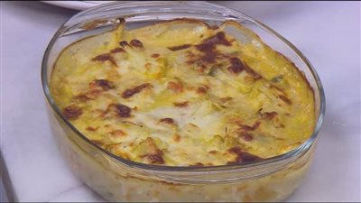 طريقة عمل القرنبيط بالبشاميل