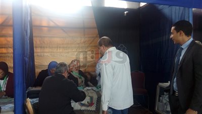 استئناف التصويت بانتخابات الاتحاد السكندري بعد صلاة الجمعة (صور)