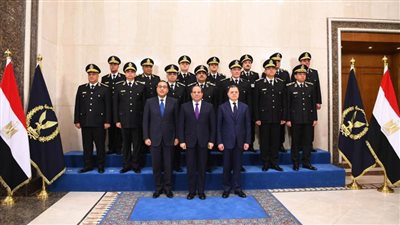 15 صورة ترصد حضور السيسي حفل عيد الشرطة الـ68 وتكريم أسر الشهداء والضباط