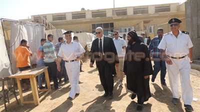 مدير أمن الأقصر يزور دير 