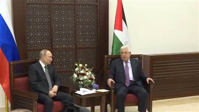 بوتين يلتقي الرئيس الفلسطيني في بيت لحم