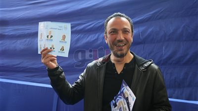 طارق لطفي في انتخابات هليوبوليس: «هختار» السنباطي (صور)
