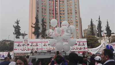استخدام البالونات للترويج لـ«هريدي» في انتخابات الزمالك (صور)