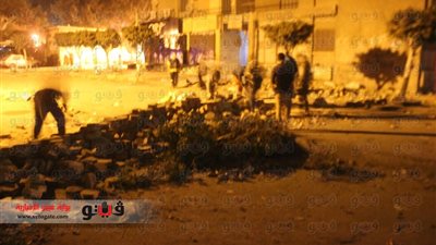 بالصور.. «الإرهابية» تنهى فعاليات اعتصامها بالألف مسكن