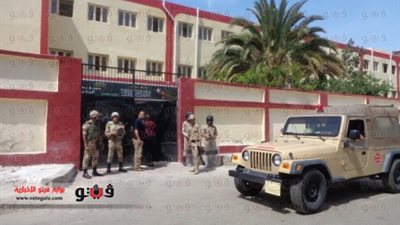 بالصور.. القوات المسلحة تنهى تأمينها امتحانات الشهادة الإعدادية بـ
