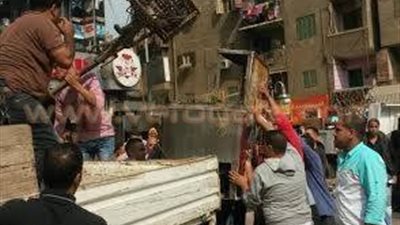 بالصور.. محافظ الجيزة يتابع حملة إزالة الإشغالات بفيصل