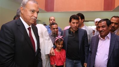 وزير الرياضة يفتتح المقر الجديد لنادي نقادة بقنا (صور)