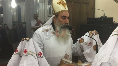 الأنبا شاروبيم يترأس قداس الشهيد العظيم مارمينا (صور)