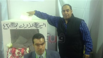 خالد لطيف يدلى بصوته في انتخابات الزمالك (صور)