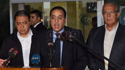 تفاصيل زيارة مصطفى مدبولي لمصابي مسجد الروضة