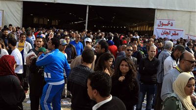 اشتباكات بالأيدي بين قائمتي مرتضى وسليمان في انتخابات الزمالك