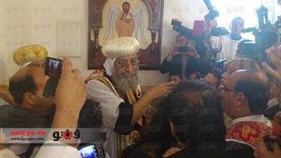 البابا تواضروس يدشن كنيسة 