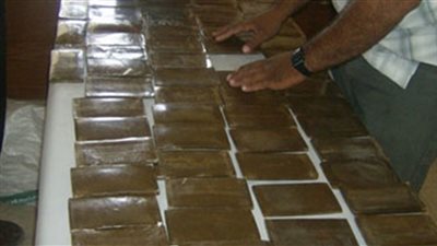 ضبط اثنين من العناصر الإجرامية بحوزتهما 107 طرب حشيش قبل ترويجها بمحافظة الغربية