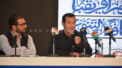 مصطفي شعبان في معرض الكتاب: 