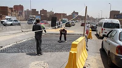غلق جزئي للطريق الدائري بالمريوطية لمدة شهر للصيانة (فيديو)