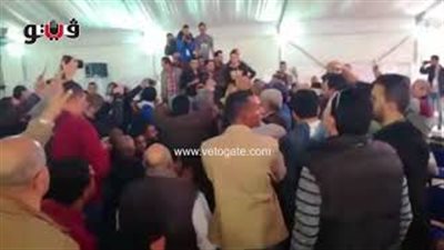 مؤيدو مرتضى منصور يحتفلون بفوزه برئاسة الزمالك (فيديو)