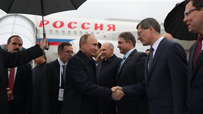 بوتين يشارك أردوغان حفل انتهاء مشروع أنابيب الغاز المشترك