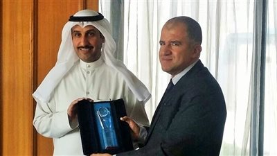 السويدي يستقبل المدير العام لمنظمة العمل العربية