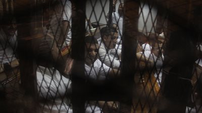 إيداع متهمي «أحداث التبين» قفص «الجنايات»