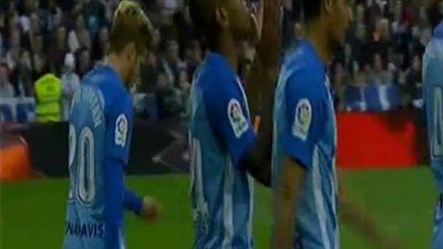 ريـال مدريد يتقدم أمام مالاجا 2/ 1 بالشوط الأول (فيديو)