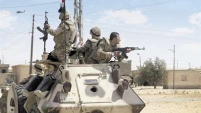 حملة مداهمات لمعاقل التكفيريين جنوب الشيخ زويد