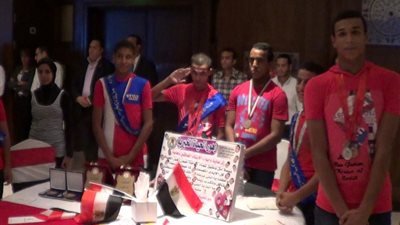 تكريم أبطال الأولمبياد الخاص في القليوبية