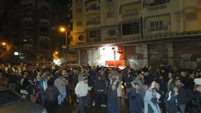 تفريق مسيرة لـ