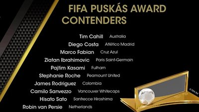 بالصورة.. الـ«فيفا» يعلن عن قائمة اللاعبين المرشحين للفوز بجائزة «بوشكاش»