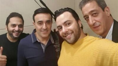 صابر الرباعي يلتقي الملحنين مدين وخالد بكري للتحضير لألبومه الجديد