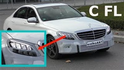 مرسيدس تكثر المصابيح في سيارتها الجديدة (فيديو)