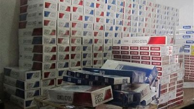 ضبط 78 ألف علبة سجائر مسرطنة قبل بيعها للمواطنين بالإزبكية
