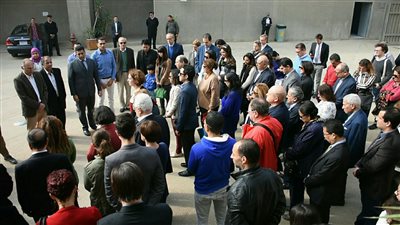 «الآثار»: وفد دبلوماسي يزور المتحف المصري الكبير