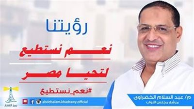 مرشح بشبرا الخيمة ينظم جولة بدائرته تحت شعار «معا نستطيع لتحيا مصر»