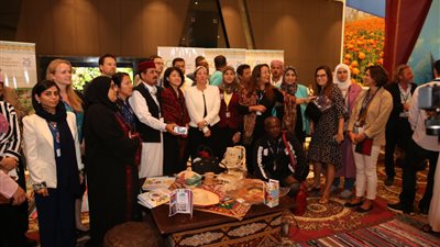 افتتاح خيمة مجلس الحوار المجتمعي بمؤتمر التنوع البيولوجي