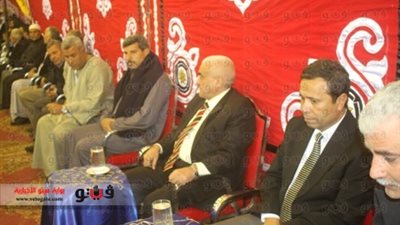 بالصور.. محافظ المنوفية يقدم واجب العزاء لأسرة شهيد سيناء