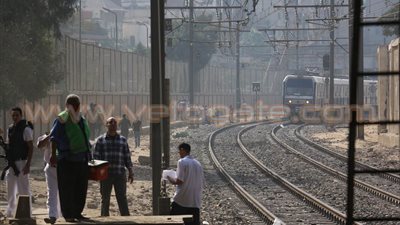 بالصور.. لحظة نقل مصابي انفجار محطة مترو 