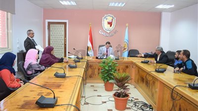 امتحان ذوي الإعاقة البصرية إلكترونيًا بجامعة سوهاج