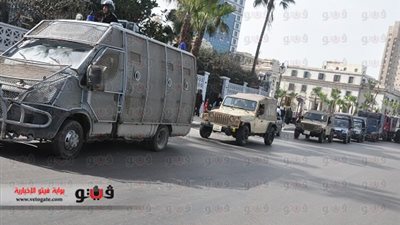 بالصور.. تكثيفات أمنية مشددة بمحيط القنصليات والسفارات بالإسكندرية