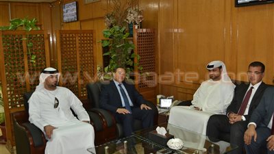 القصاص: وفد الإمارات وقع بروتوكول تعاون مع الإسماعيلية