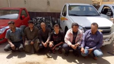 حبس تشكيل عصابي لسرقة السيارات في العياط