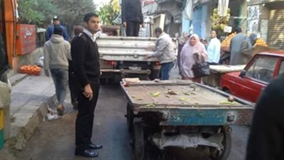 ضبط 9 باعة جائلين في حملة المنطقة الأثرية بالهرم