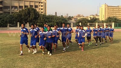 بالصور.. «سيراميكا» يواصل تدريباته استعدادًا للبنك