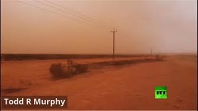 عاصفة ترابية تجتاح المدن الأسترالية (فيديو)