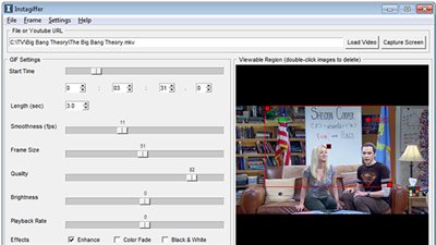 برنامج مجاني لأنظمة ويندوز لتحويل مقاطع الفيديو لصور مُتحركة