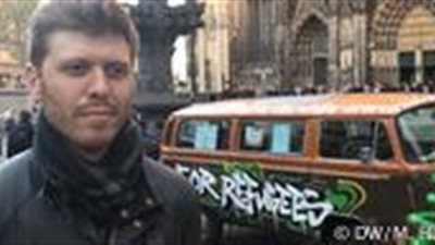 ألماني يمشي من باريس إلى برلين من أجل الأطفال اللاجئين